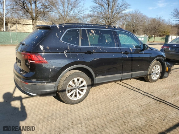 2018 Volkswagen Tiguan SEL with VIN 3VV3B7AX5JM152352, listed as a Copart auction lot 46411295 with 75,462 mi miles and Salvage Title. Bid and sale history available at carsss.com. Image 3.