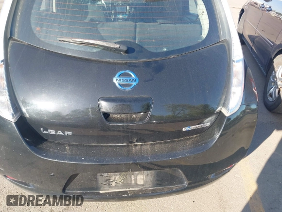 2013 Nissan LEAF SL with VIN 1N4AZ0CP9DC422779, listed as a IAAI auction lot 42215973 with 87,859 mi miles and . Bid and sale history available at DreamBid. Image 6.