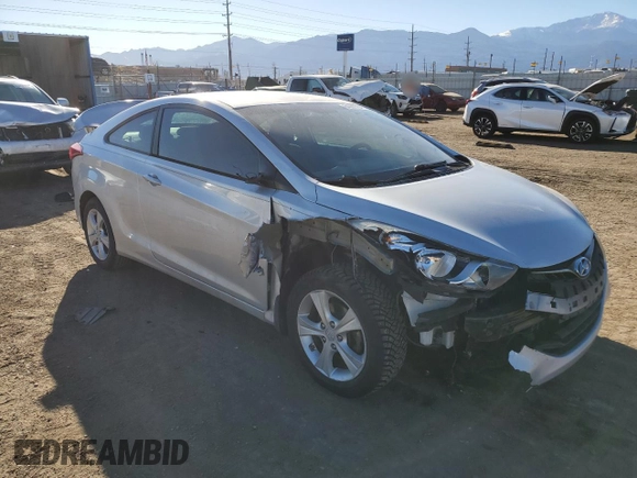 2013 Hyundai Elantra Coupe GS PZEV with VIN KMHDH6AE0DU010366, listed as a Copart auction lot 84098764 with 67,678 mi miles and Salvage Title. Bid and sale history available at carsss.com. Image 4.