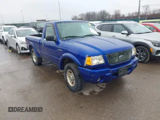 2003 Ford Ranger XL with VIN 1FTYR10U83PB84844, listed as a IAAI auction lot 42009030 with 141,215 mi miles. Bid and sale history available at carsss.com. Image 1.