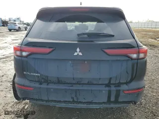 2022 Mitsubishi Outlander ES with VIN JA4J3TA84NZ040337, listed as a Copart auction lot 89355815 with 96,775 mi miles and Salvage Title. Bid and sale history available at carsss.com. Image 6.