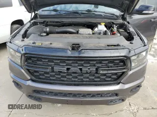 2022 Ram 1500 Big Horn with VIN 1C6RREMT1NN436517, listed as a Copart auction lot 73891714 with 0 mi miles and Non Repairable. Bid and sale history available at carsss.com. Image 11.
