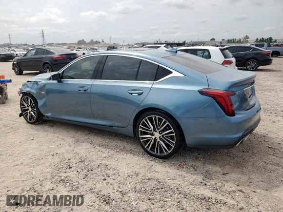 2023 Cadillac CT5 Premium Luxury with VIN 1G6DN5RW6P0131809, listed as a Copart auction lot 67114565 with 14,064 mi miles and Salvage title. Bid and sale history available at DreamBid. Image 2.