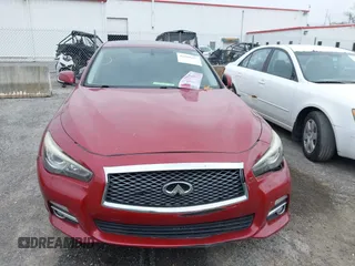 2014 Infiniti Q50 Premium with VIN JN1BV7AR7EM699016, listed as a IAAI auction lot 41858326 with 222,127 mi miles. Bid and sale history available at carsss.com. Image 11.
