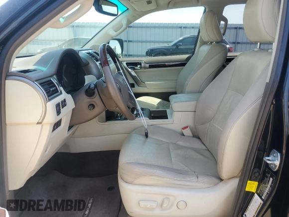 2014 Lexus GX with VIN JTJBM7FXXE5086922, listed as a Copart auction lot 53870665 with 142,608 mi miles and Salvage Title. Bid and sale history available at carsss.com. Image 7.