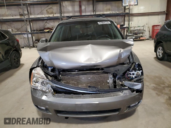 2011 Kia Sedona EX with VIN KNDMH4C79B6398495, listed as a Copart auction lot 47064174 with 169,328 mi miles and Salvage Title. Bid and sale history available at carsss.com. Image 5.
