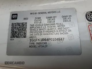 2023 Chevrolet Camaro ZL1 z VIN 1G1FK1R64P0104947, wystawiony jako Copart lot #56560435 z przebiegiem 17 503 mil mil oraz Szkody całkowita. Historia ofert i sprzedaży dostępna na DreamBid. Obrazek 12.