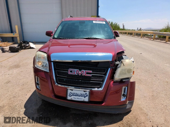 2011 GMC Terrain SLE-2 with VIN 2CTFLSE5XB6371084, listed as a Copart auction lot 59399795 with 104,225 mi miles and Salvage title. Bid and sale history available at DreamBid. Image 5.