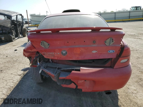 1997 Ford Escort LX with VIN 1FALP13PXVW334392, listed as a Copart auction lot 50625055 with 223,140 mi miles and Salvage title. Bid and sale history available at DreamBid. Image 6.