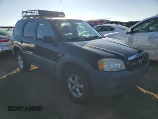 2005 Mazda Tribute i with VIN 4F2YZ02Z75KM57730, listed as a Copart auction lot 82480024 with 188,236 mi miles and Salvage Title. Bid and sale history available at carsss.com. Image 4.