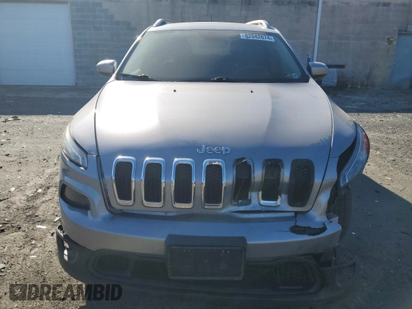 2014 Jeep Cherokee Altitude with VIN 1C4PJMCS9EW232388, listed as a Copart auction lot 82842674 with 169,458 mi miles and Salvage Title. Bid and sale history available at carsss.com. Image 5.