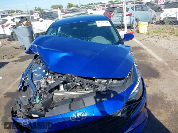2023 Hyundai Elantra SEL with VIN 5NPLM4AG7PH092158, listed as a IAAI auction lot 42528724 with 29,094 mi miles and . Bid and sale history available at DreamBid. Image 12.