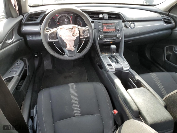 2018 Honda Civic Sedan LX with VIN 2HGFC2F56JH525837, listed as a Copart auction lot 53324255 with 74,592 mi miles and Salvage Title. Bid and sale history available at carsss.com. Image 8.