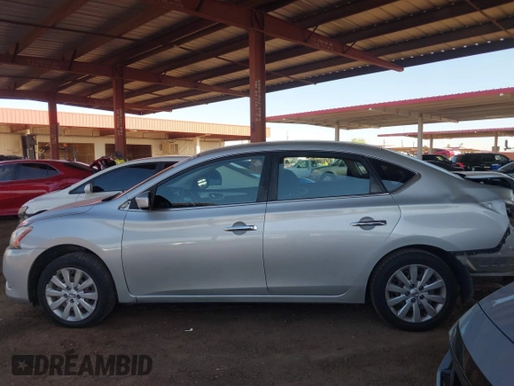 2014 Nissan Sentra SV with VIN 1N4AB7APXEN855243, listed as a IAAI auction lot 42554028 with 161,671 mi miles and . Bid and sale history available at DreamBid. Image 15.
