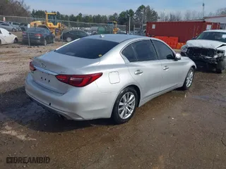 2018 Infiniti Q50 3.0t LUXE with VIN JN1EV7AP2JM366969, listed as a IAAI auction lot 41413095 with 103,273 mi miles. Bid and sale history available at carsss.com. Image 4.