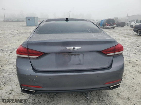 2016 Hyundai Genesis 3.8L with VIN KMHGN4JE6GU106291, listed as a Copart auction lot 48490425 with 136,564 mi miles and Salvage Title. Bid and sale history available at carsss.com. Image 6.