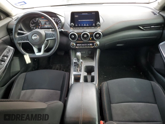 2020 Nissan Sentra SR with VIN 3N1AB8DV7LY217142, listed as a Copart auction lot 50241005 with 105,559 mi miles and Salvage Title. Bid and sale history available at DreamBid. Image 8.