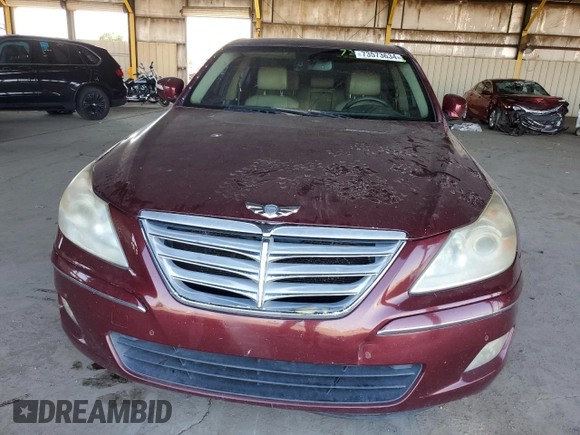 2009 Hyundai Genesis with VIN KMHGC46E99U026064, listed as a Copart auction lot 73573634 with 201,086 mi miles and Clean Title. Bid and sale history available at carsss.com. Image 5.