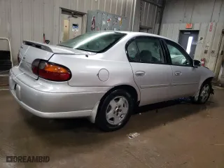 2002 Chevrolet Malibu LS with VIN 1G1NE52J12M681252, listed as a Copart auction lot 88340415 with 150,915 mi miles and Salvage Title. Bid and sale history available at carsss.com. Image 3.
