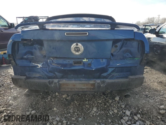 2008 Ford Mustang GT Deluxe with VIN 1ZVHT85H085191860, listed as a Copart auction lot 46396055 with 114,703 mi miles and Salvage Title. Bid and sale history available at DreamBid. Image 6.