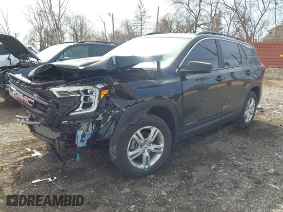 2022 GMC Terrain SLE with VIN 3GKALTEV8NL128910, listed as a IAAI auction lot 41843572 with 86,682 mi miles and . Bid and sale history available at DreamBid. Image 18.