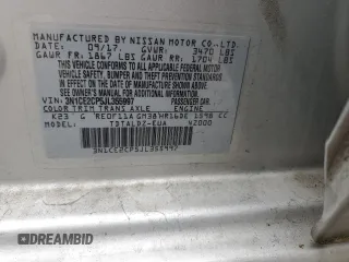 2018 Nissan Note SV с VIN 3N1CE2CP5JL355997, выставлен на аукционе Copart как лот 58997815 с пробегом Не указан миль и Списание • Salvage title. История ставок и продаж доступна на DreamBid. Изображение 14.