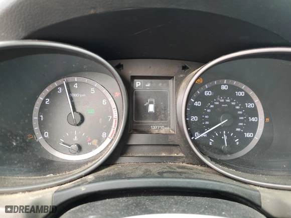 2018 Hyundai Santa Fe Sport 2.4L with VIN 5XYZT3LB7JG559828, listed as a Copart auction lot 45545225 with 137,710 mi miles and Salvage Title. Bid and sale history available at carsss.com. Image 9.