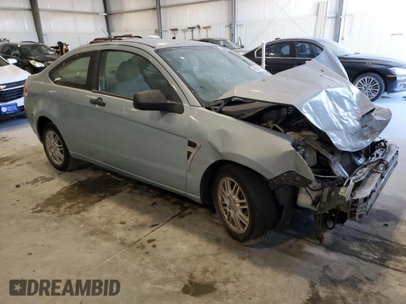 2008 Ford Focus SE with VIN 1FAHP33N48W249312, listed as a Copart auction lot 42624765 with 177,011 mi miles and Salvage Title. Bid and sale history available at carsss.com. Image 4.