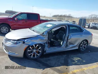 2015 Chrysler 200 C with VIN 1C3CCCCG0FN509701, listed as a IAAI auction lot 41873084 with Not Provided miles and . Bid and sale history available at carsss.com. Image 6.