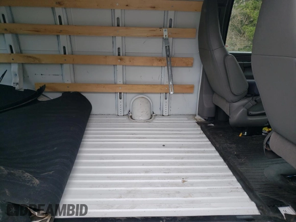 2022 Chevrolet Express Cargo with VIN 1GCWGAFPXN1155012, listed as a Copart auction lot 62039645 with 30,890 mi miles and Salvage title. Bid and sale history available at DreamBid. Image 11.