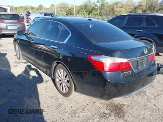 2014 Honda Accord EX-L with VIN 1HGCR2F81EA010048, listed as a IAAI auction lot 41754584 with 126,050 mi miles and . Bid and sale history available at carsss.com. Image 3.