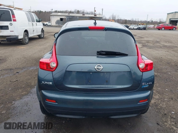 2013 Nissan Juke S with VIN JN8AF5MV7DT209881, listed as a IAAI auction lot 41728623 with 185,296 mi miles and . Bid and sale history available at DreamBid. Image 16.