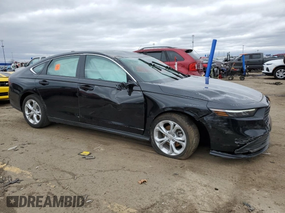 2024 Honda Accord LX z VIN 1HGCY1F2XRA041135, wystawiony jako Copart lot #51101845 z przebiegiem 13 648 mil mil oraz Nie do naprawy • Non repairable. Historia ofert i sprzedaży dostępna na DreamBid. Obrazek 4.