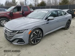 2023 Volkswagen Arteon SEL Premium R-Line z VIN WVWTR7AN3PE012422, wystawiony jako Copart lot #46665495 z przebiegiem 15 627 mil mil oraz Szkoda całkowita • Salvage title. Historia ofert i sprzedaży dostępna na DreamBid. Obrazek 1.