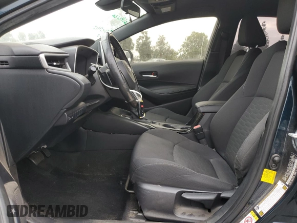 2019 Toyota Corolla Hatchback SE with VIN JTNK4RBE4K3064176, listed as a Copart auction lot 76322054 with 44,187 mi miles and Salvage Title. Bid and sale history available at carsss.com. Image 7.
