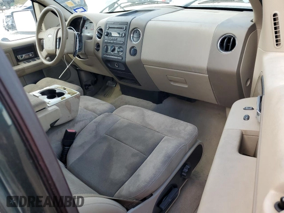 2005 Ford F-150 STX with VIN 1FTRX12WX5NA19210, listed as a Copart auction lot 78093734 with 185,516 mi miles and Salvage Title. Bid and sale history available at carsss.com. Image 8.