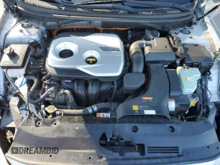 2018 Hyundai Sonata Hybrid SE with VIN KMHE24L31JA082504, listed as a Copart auction lot 88340645 with 91,148 mi miles and Salvage Title. Bid and sale history available at carsss.com. Image 11.