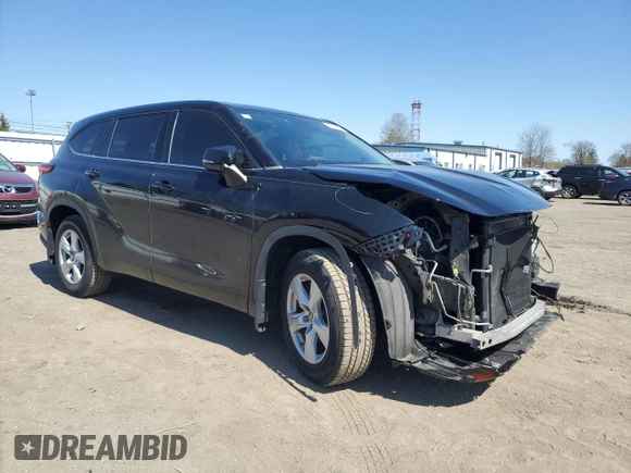 2020 Toyota Highlander LE z VIN 5TDBZRBH4LS511959, wystawiony jako Copart lot #53354555 z przebiegiem 99 381 mil mil oraz Szkoda całkowita • Salvage title. Historia ofert i sprzedaży dostępna na DreamBid. Obrazek 4.