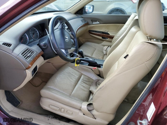 2009 Honda Accord Sdn EX-L with VIN 1HGCP26869A038181, listed as a Copart auction lot 48612895 with 92,513 mi miles and Salvage Title. Bid and sale history available at carsss.com. Image 7.