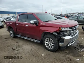 2020 Chevrolet Silverado 1500 LTZ with VIN 1GCUYGEDXLZ225427, listed as a Copart auction lot 43807995 with 103,785 mi miles and Clean Title. Bid and sale history available at DreamBid. Image 4.