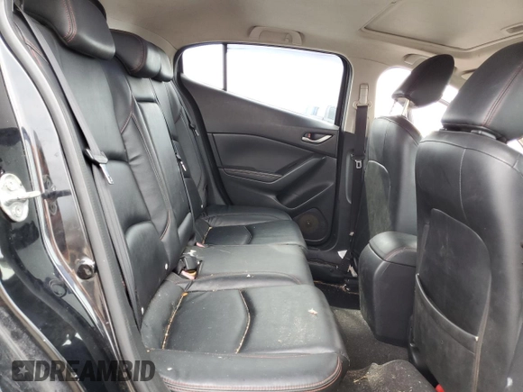 2014 Mazda 3 i Grand Touring with VIN JM1BM1M7XE1120268, listed as a Copart auction lot 43279765 with 93,075 mi miles and Salvage Title. Bid and sale history available at DreamBid. Image 10.