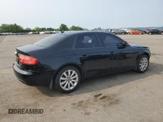 2012 Audi A4 Premium with VIN WAUAFAFL9CN019838, listed as a Copart auction lot 60130425 with 140,416 mi miles and Salvage title. Bid and sale history available at DreamBid. Image 3.