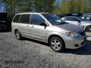 2003 Mazda MPV LX with VIN JM3LW28A230360399, listed as a Copart auction lot 53584885 with 166,441 mi miles and Clean Title. Bid and sale history available at carsss.com. Image 4.