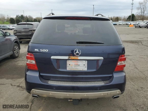 2006 Mercedes-Benz M-Class 5.0L with VIN 4JGBB75EX6A039712, listed as a Copart auction lot 49743115 with 225,428 mi miles and Clean Title. Bid and sale history available at carsss.com. Image 6.