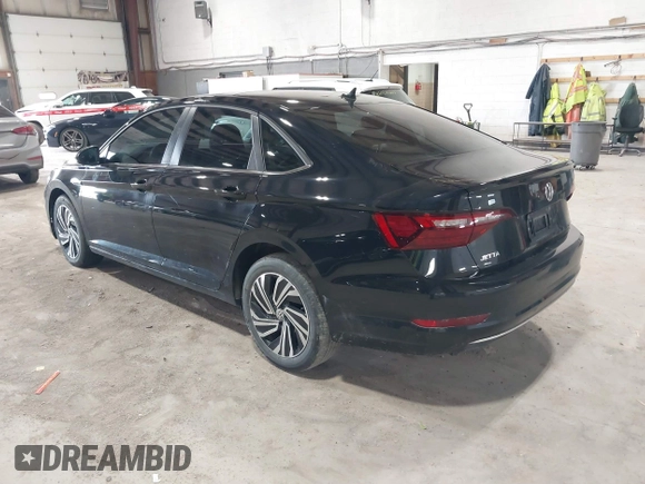 2021 Volkswagen Jetta SEL with VIN 3VWE57BU0MM093120, listed as a IAAI auction lot 42028835 with 39,986 mi miles and . Bid and sale history available at DreamBid. Image 3.