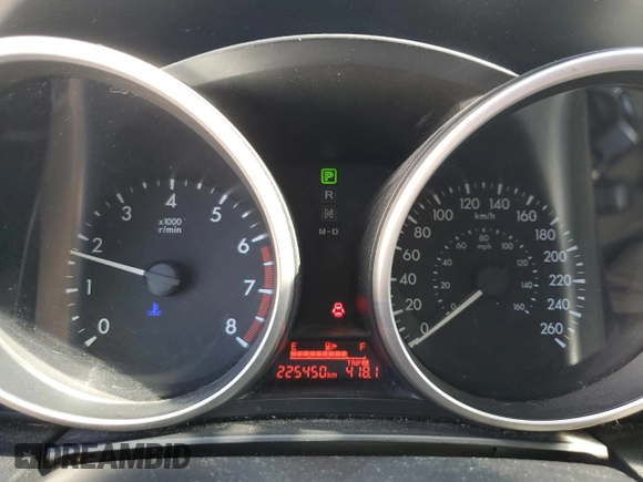 2014 Mazda 5 Touring with VIN JM1CW2CL3E0172950, listed as a Copart auction lot 55457625 with 225,450 mi miles and Clean Title. Bid and sale history available at carsss.com. Image 9.