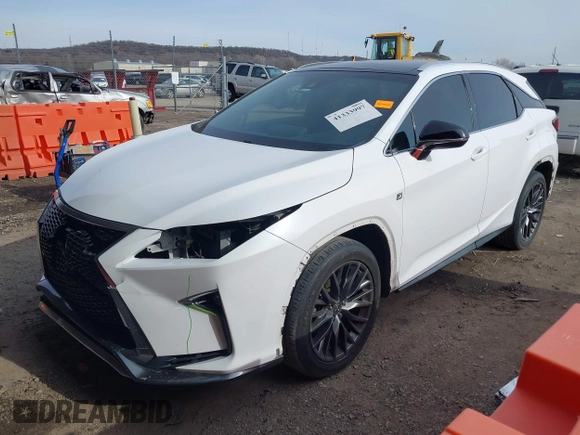 2017 Lexus RX 350 with VIN 2T2ZZMCA0HC074167, listed as a IAAI auction lot 41333997 with 105,319 mi miles and . Bid and sale history available at DreamBid. Image 20.