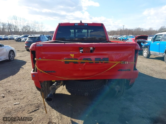 2019 Ram 1500 Rebel with VIN 1C6SRFET5KN753654, listed as a IAAI auction lot 41421884 with 90,255 mi miles. Bid and sale history available at carsss.com. Image 16.