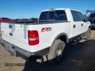 2004 Ford F-150 XLT with VIN 1FTPW14554KB30763, listed as a IAAI auction lot 41691684 with 200,618 mi miles. Bid and sale history available at carsss.com. Image 4.