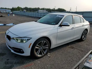 2017 BMW 3 Series 330i xDrive with VIN WBA8D9G36HNU63459, listed as a Copart auction lot 60274065 with 112,509 mi miles and Salvage title. Bid and sale history available at DreamBid. Image 1.
